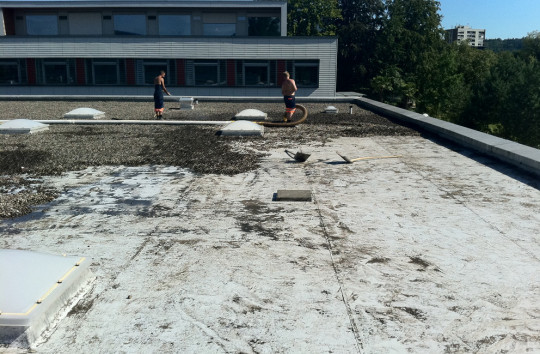 Dachsanierung Kantonsspital Aarau