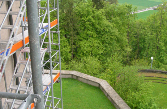 Fassadensanierung Schloss Liebegg