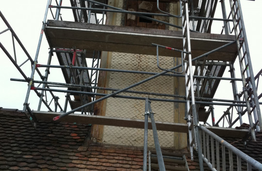 Fassadenrenovation Turnhalle und Türmlischulhaus Küttigen